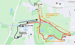 Laufstrecke